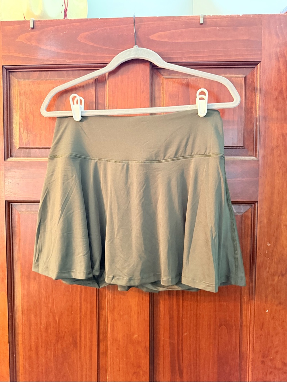 Women’s Olive Green Skater Skort